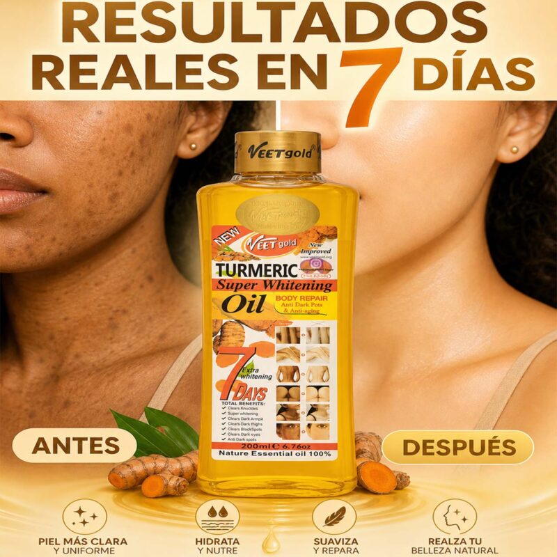 TURMERIC SUPER WHITENING OIL - Imagen 2